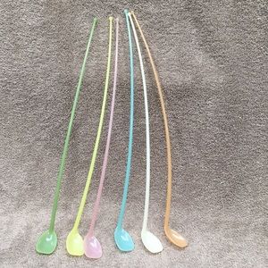 Tupperware Pastel Ice Tea Cocktail Stirring Spoons